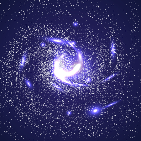 星の宇宙の背景に現実的な渦巻銀河のベクトルイラスト ギャラクシーテンプレート のイラスト素材 ベクタ Image 星の宇宙の背景に現実的な渦巻銀河のベクトルイラスト ギャラクシーテンプレート のイラスト素材 ベクタ Image