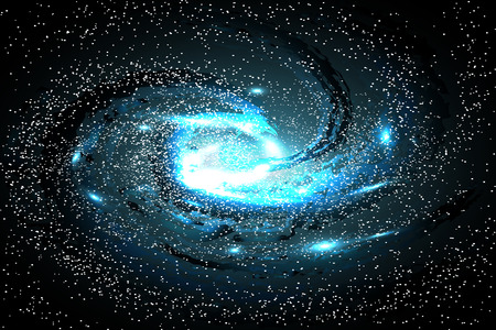 星の宇宙の背景に現実的な渦巻銀河のベクトルイラスト ギャラクシーテンプレート のイラスト素材 ベクタ Image 星の宇宙の背景に現実的な渦巻銀河のベクトルイラスト ギャラクシーテンプレート のイラスト素材 ベクタ Image