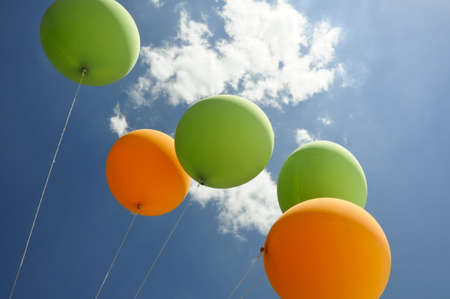 green orange blue
