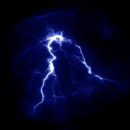 lightning template for design electric discharge in the sky