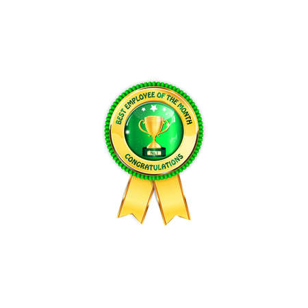 best employee of the month congratulations golden green award congratulations award