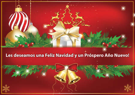 business spanish greeting car we wish you merry christmas and happy new year - Merry Christmas And Happy New Year In Spanish business spanish greeting car we wish you merry christmas and happy new year - Merry Christmas And Happy New Year In Spanish