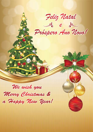 stock photo we wish you merry christmas and happy new year portuguese language feliz natal e prospero ano novo elegant greeting card for winter - How To Say Merry Christmas In Portuguese stock photo we wish you merry christmas and happy new year portuguese language feliz natal e prospero ano novo elegant greeting card for winter - How To Say Merry Christmas In Portuguese