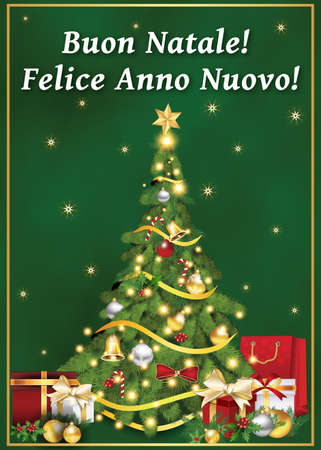 italian greeting card for winter holiday text translation merry christmas and happy new year - Merry Christmas In Italian Translation italian greeting card for winter holiday text translation merry christmas and happy new year - Merry Christmas In Italian Translation