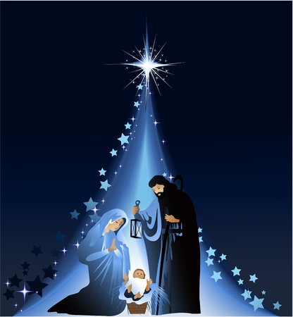 nativity scene stock photos