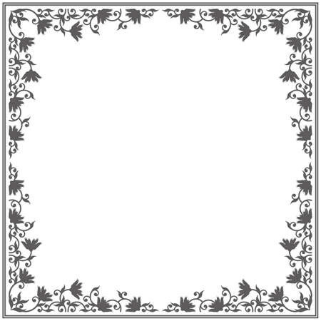 royal frame with elegant