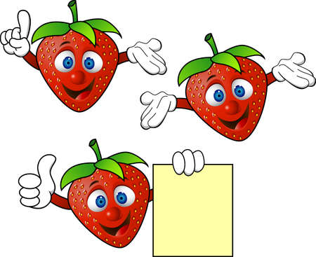 Strawbery cartoon