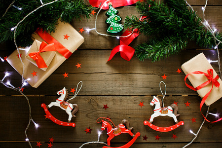 christmas decorations in traditional red and green colors with xmas lights christmas vintage toys - Why Are Christmas Colors Red And Green christmas decorations in traditional red and green colors with xmas lights christmas vintage toys - Why Are Christmas Colors Red And Green