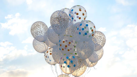 青空の白い風船が 空に白いボール の写真素材 画像素材 Image 青空の白い風船が 空に白いボール の写真素材 画像素材 Image