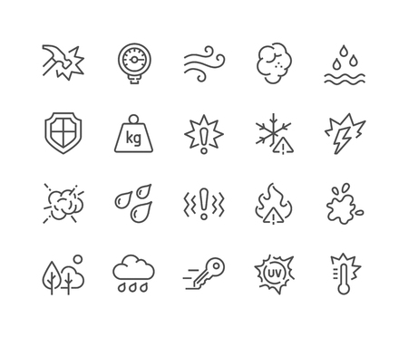 外部影響水抵抗 Dirtproof 衝撃 紫外線 耐震性の細い線ベクトルのアイコンから保護します 保護記号防水とバイオセキュリ ティーのイラスト のイラスト素材 ベクタ Image 外部影響水抵抗 Dirtproof 衝撃 紫外線 耐震性の細い線ベクトルのアイコンから保護します 保護記号防水とバイオセキュリ ティーのイラスト のイラスト素材 ベクタ Image