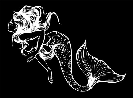 5 578 人魚のヴィンテージ のイラスト素材 ベクター 123rf