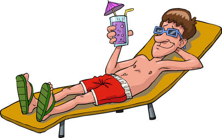 Liegestuhl Am Strand Clipart sdatec.com
