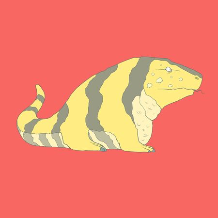 平らな手には 黒のストライプとかわいいゴールデンのテグー のアイコンが描画されます 爬虫類 赤の背景に動物 アバターの装飾 グリーティング カード Invitings や Web のデザインに使用する理想的なのイラスト素材 ベクタ Image 平らな手には 黒のストライプとかわいいゴールデンのテグー のアイコンが描画されます 爬虫類 赤の背景に動物 アバターの装飾 グリーティング カード Invitings や Web のデザインに使用する理想的なのイラスト素材 ベクタ Image