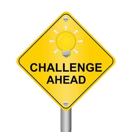 Challenges Ahead Sign Stock Photos and Images - 123RF