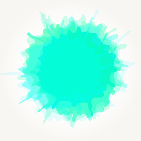 Vektor Abstrakte Kunstlerische Aquarell Splash Drop Grune Farbe Blot Isoliert Uber Weissem Hintergrund Lizenzfrei Nutzbare Vektorgrafiken Clip Arts Illustrationen Image 80978720