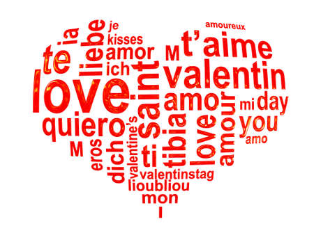 心の中の愛の言葉 の写真素材 画像素材 Image