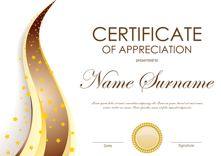 certificate of appreciate