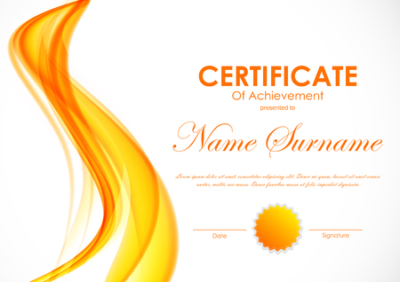 certificate seal template