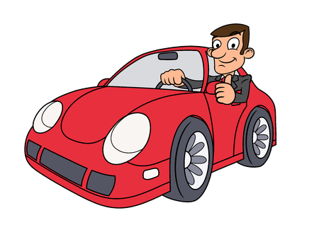 幸せな運転手 車の横に男 ショールームで販売 フラット スタイルのベクトル図です のイラスト素材 ベクタ Image 幸せな運転手 車の横に男 ショールームで販売 フラット スタイルのベクトル図です のイラスト素材 ベクタ Image