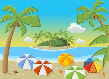 Sonnenschirm Strand Comic sdatec.com