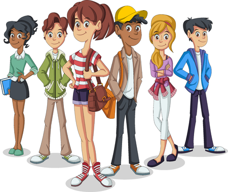 Zwergin Teen Cartoon Partnertausch
