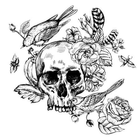 Schone Schwarze Und Weisse Rose Mit Grauen Flecken Auf Einem Schwarzen Hintergrund Zu Skizzieren Design Fur Grusskarte Und Einladung Der Hochzeit Geburtstag Valentinstag Muttertag Und Andere Saisonale Urlaub Lizenzfrei Nutzbare Vektorgrafiken Clip