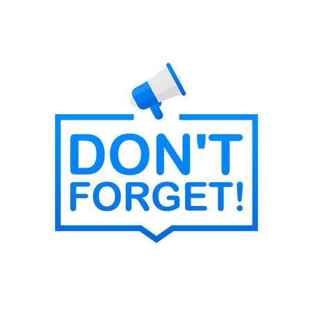 Image result for dont forget stock images
