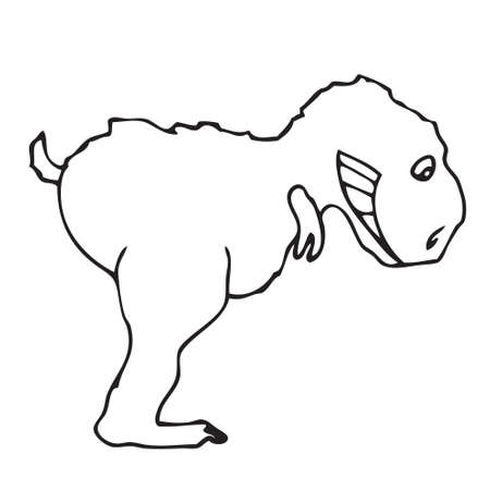 funny t rex doodle royalty free cliparts vectors and stock