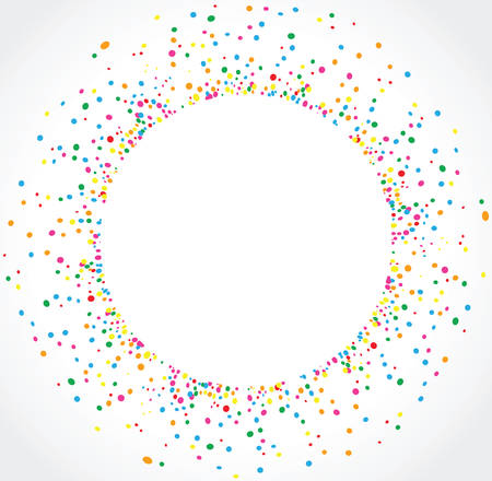 colorful dots