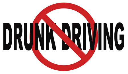 Stop drunk driving, don't drink and drive with an alcohol intoxication. prevention against irresponsible driver.