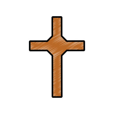 キリスト教の十字シンボル アイコン ベクトル イラスト グラフィック デザインのイラスト素材 ベクタ Image