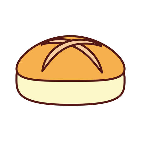 フランスパンのイラストのイラスト素材 ベクタ Image