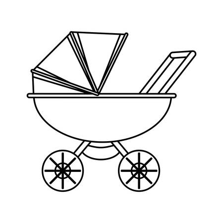 baby carriage cartoon baby carriage cartoon