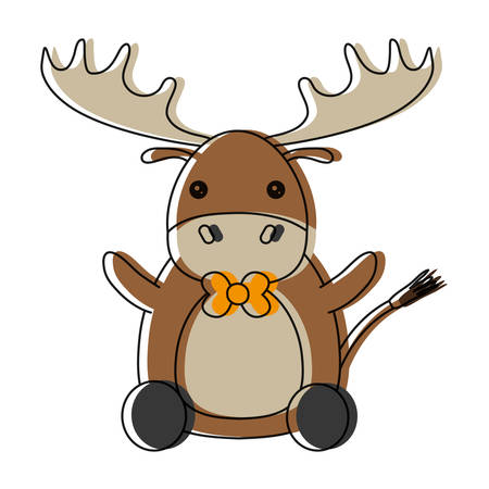 Zwergin Mopse Cartoon Massage