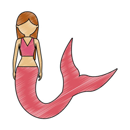 髪の毛を持つ色付き人魚は 白いブックグラウンドベクトルイラストの上に茶色のブラウスを選んだ茶色 のイラスト素材 ベクタ Image 髪の毛を持つ色付き人魚は 白いブックグラウンドベクトルイラストの上に茶色のブラウスを選んだ茶色 のイラスト素材 ベクタ Image