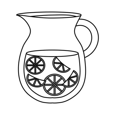 Illustration Fur Einen Korb Von Zitrone Neben Dem Krug Mit Limonade Auf Einem Weissen Hintergrund Lizenzfrei Nutzbare Vektorgrafiken Clip Arts Illustrationen Image 25165948