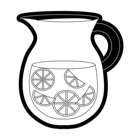 Illustration Fur Einen Korb Von Zitrone Neben Dem Krug Mit Limonade Auf Einem Weissen Hintergrund Lizenzfrei Nutzbare Vektorgrafiken Clip Arts Illustrationen Image 25165948