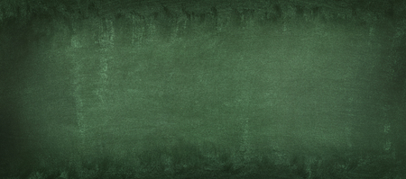 green chalkboard blank background texture of a clean blackboard