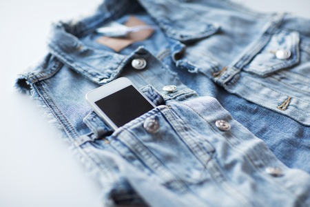 Denim Jacket Stock Photos and Images - 123RF