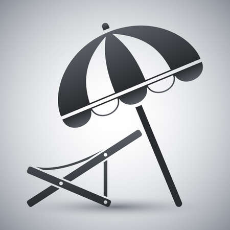 Beach Chair Vector Beach Chair Vector