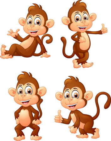 banana: minh hoạ của khỉ nhiều biểu