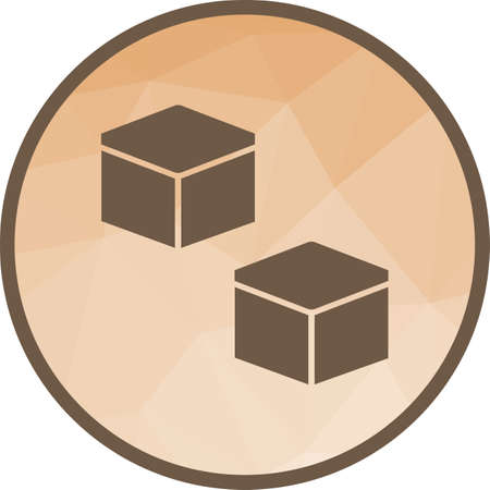 Cube web technology icon vector image can also be used for web suitable for use on web apps mobile apps and print media