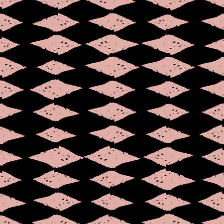 Classic Vintage Seamless Pattern With Rhombuses, Texture Grunge.. Royalty Free Cliparts, Vectors, And Stock Illustration. Image 150338341.