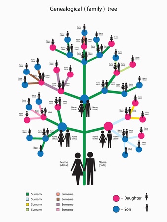 fill in family tree