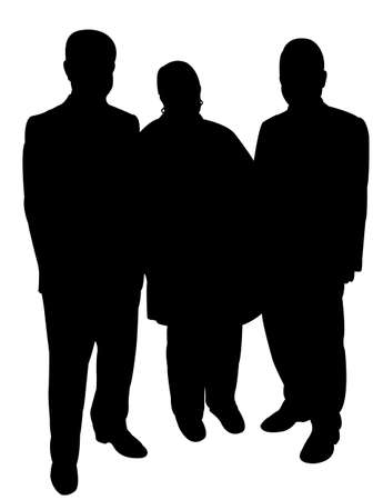 ラインに立っている人のシルエット のイラスト素材 ベクタ Image ラインに立っている人のシルエット のイラスト素材 ベクタ Image