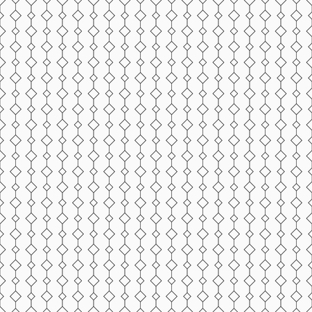 正方形の抽象的な単純なパターン 白黒の幾何学的図形 正方形の折れ線でつないだ トレンディなパターンのファブリック 壁紙 包装紙 カード Web の背景 ベクトルの背景 のイラスト素材 ベクタ Image