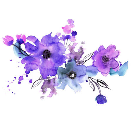 82 787 purple flowers stock vector illustration and royalty free purple flower design