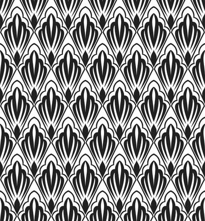 花柄 壁紙シームレスベクトルの背景 青と白の装飾品 グラフィックモダンパターン のイラスト素材 ベクタ Image