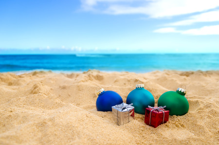 merry christmas and happy new year background christmas balls merry christmas hawaii
