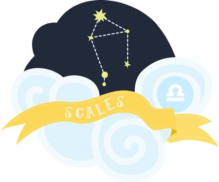 星座は双子座はかなり簡単スポットに空にのイラスト素材 ベクタ Image